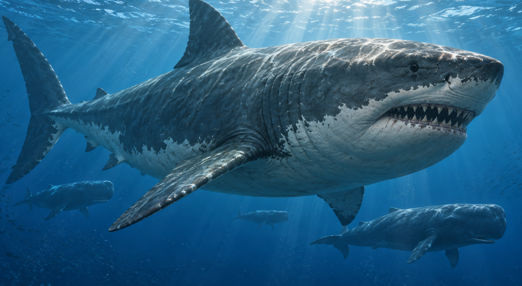 megalodon size