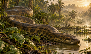 티타노보아 크기는 얼마나 컸을까? 거대 뱀의 실제 크기 3 titanoboa-habitat